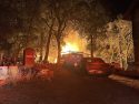 Ross Fire in the Valley Springs area of Calaveras County—CCF photo