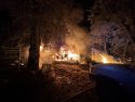 Ross Fire in the Valley Springs area of Calaveras County—CCF photo