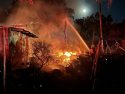 Ross Fire in the Valley Springs area of Calaveras County—CCF photo