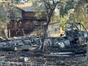 Ross Fire in the Valley Springs area of Calaveras County—CCF photo