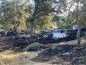 Ross Fire in the Valley Springs area of Calaveras County—CCF photo