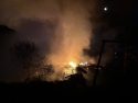 Ross Fire in the Valley Springs area of Calaveras County—CCF photo