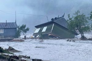 APTOPIX Romania Weather Floods