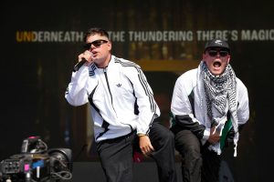 Britain Glastonbury Music Festival Day 4
