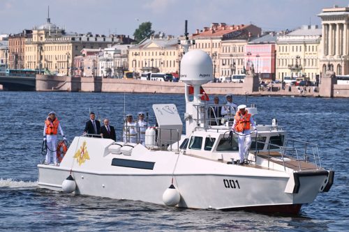 Russia Putin Navy Day