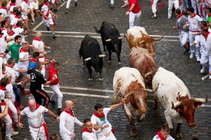 Spain Running of the Bulls