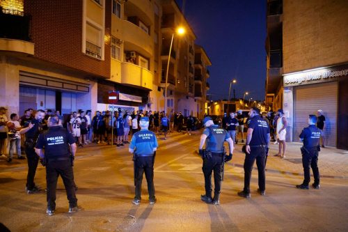 Spain Murcia Clashes