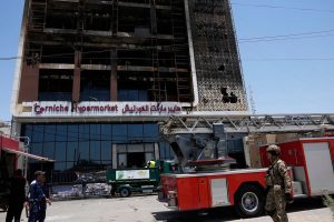 APTOPIX Iraq Mall Fire