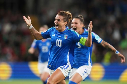 Euro 2025 Portugal Italy Soccer