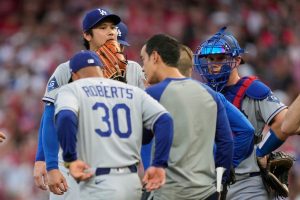 Dodgers Reds Baseball