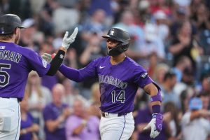 Twins Rockies Baseball