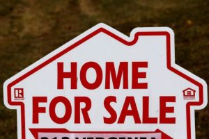 House for sale sign