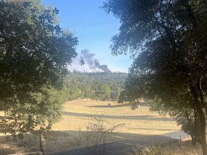 Rim Rock Road Fire - Photo courtesy of Sam Segerstrom