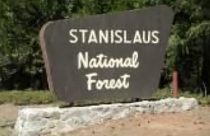 Stanislaus National Forest sign