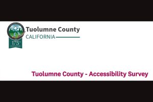 Tuolumne County Accessibility Survey to comply with the American with Disabilities Act (ADA)