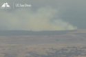 Vegetation fire in the Knights Ferry area of Stanislaus County—PGE live camera Moccasin