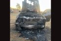 Vehicle set ablaze during family feud in Amador County—ACSO photo