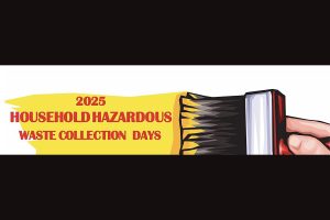 2025 Household Hazardous Waste Collection Day in Tuolumne County -- TCPW graphic