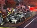 Car fire in Rancho Calaveras this weekend—CCF photo