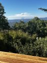 Coyote Fire burning in El Dorado County as seen from Big Hill Road in Columbia area of Tuolumne County -- Photo by Sarah Cavanagh