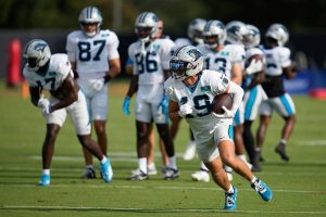 Panthers Texans Camp Football