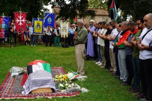 Italy Palestinian Funeral