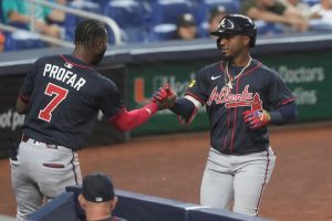 Braves Marlins Baseball