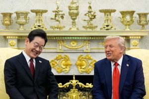 APTOPIX Trump US South Korea