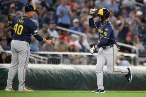 Brewers Nationals Baseball