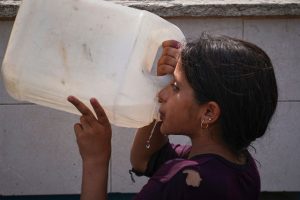 Israel Palestinians Gaza Heat
