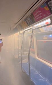 PATH Train-Fire