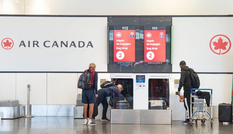 Air Canada Strike Passengers