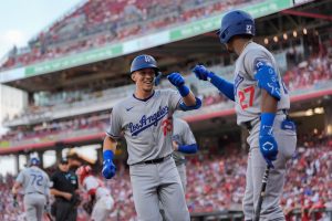 Dodgers Reds Baseball