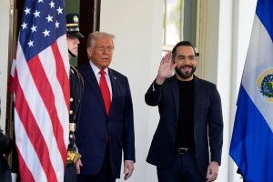 US Trump Bukele Defense