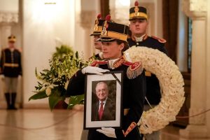 Romania Iliescu Funeral