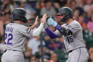 Rockies Astros Baseball