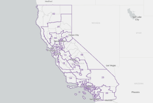 Proposed Congressional Maps - District Five Is Mother Lode Region