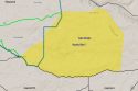 Coyote Fire burning in El Dorado County evacuation warning area -- El Dorado County Sheriff's Office map