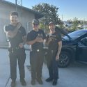Kittens found in engine of car and rescued by CAL FIRE TCU-Copperopolis Station firefighters—CAL Fire TCU photo