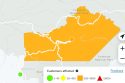 PGE power outage in Yosemite National Park -- PGE map