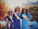 Bobbi Persson, McKenna Baker and Rayna Rogers = Mariposa County Fair Rodeo Royalty Image