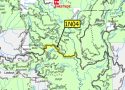 Forest Service Road Closure - yellow
