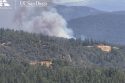Tiger Fire burning northeast of Pioneer in Amador County—PGE camera