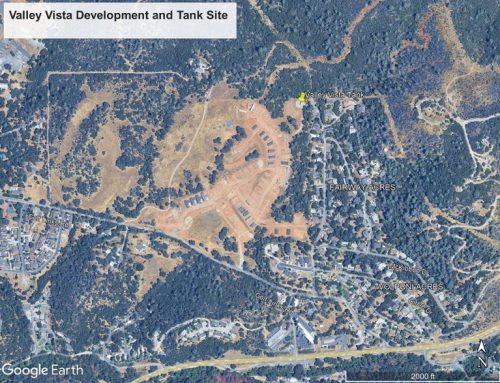 Valley Vista Water Tank Location