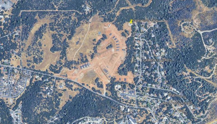 Valley Vista Water Tank Location