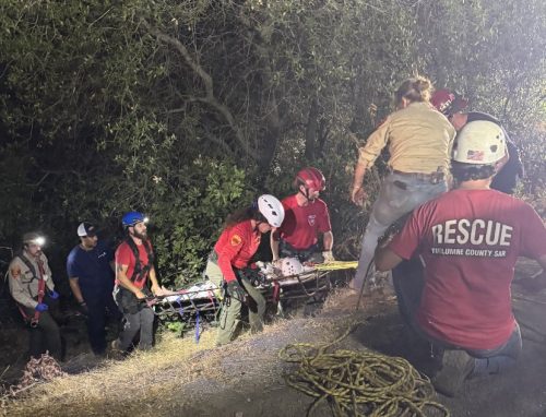 Barbara Dee Crosby rescued - courtesy image submitted by Karen Jensen