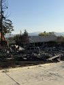 PML Airport hangar fire in the Groveland area of Tuolumne County—TCFD photo
