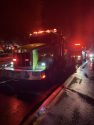 Early morning structure fire in the area of Rimrock Road and Rawhide Road in the Jamestown area—TCFD photo