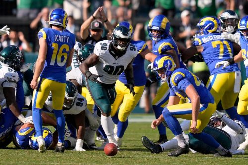 APTOPIX Rams Eagles Football