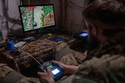 Russia Ukraine War Robots on Wheels